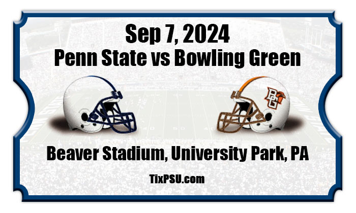 2024 Penn State Vs Bowling Green