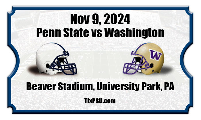2024 Penn State Vs Washington